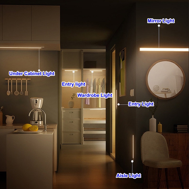 Motion Sensor Wireless LED Nig - Locker Storage Metal review and price