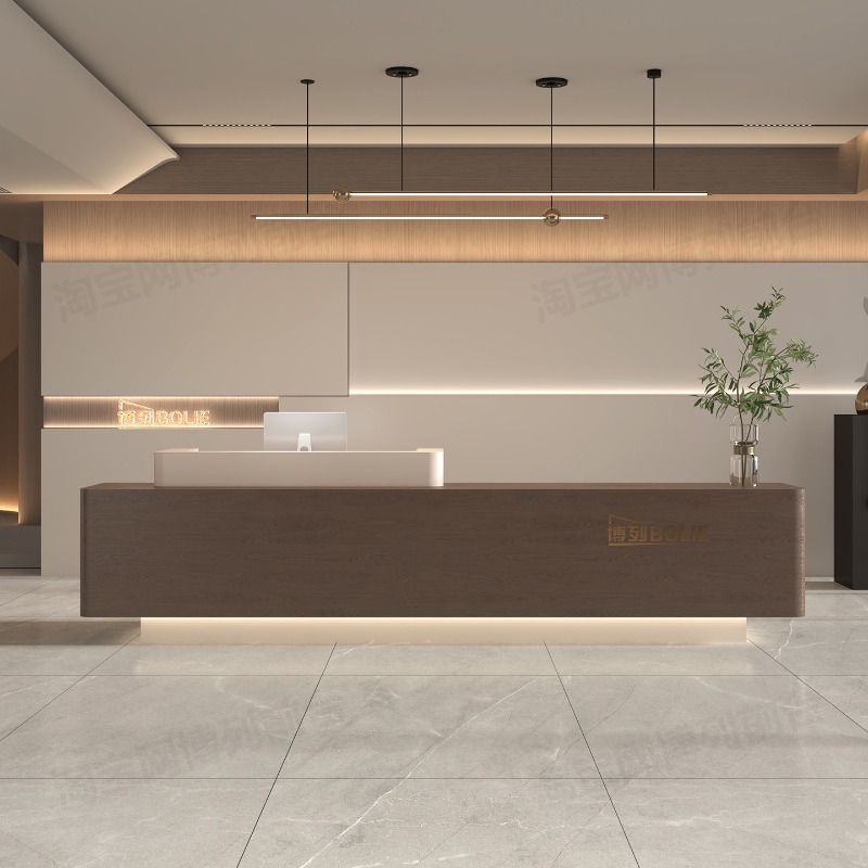 Long Display Reception Desks I - Office Furniture Company review and price