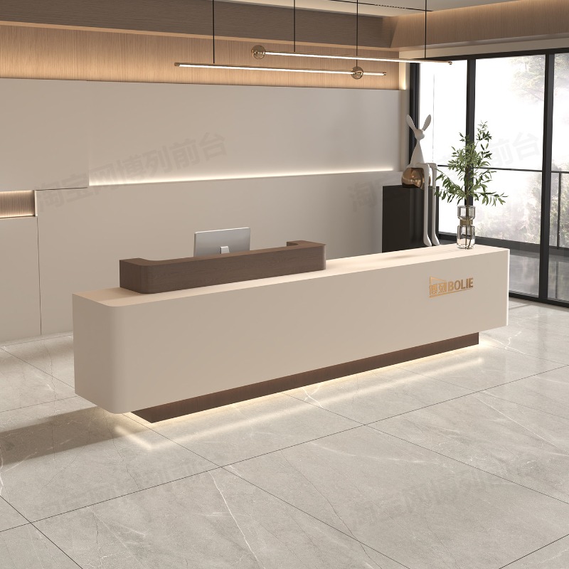 Long Display Reception Desks I - Office Furniture Company review and price