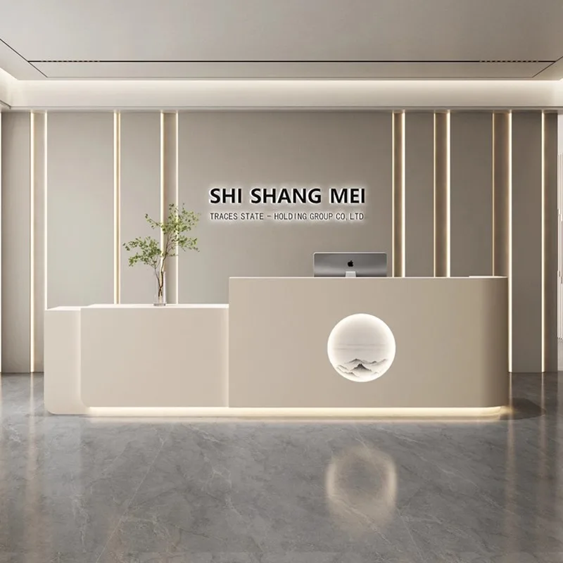 Nordic Cream Style Reception D - Office Furniture Company review and price