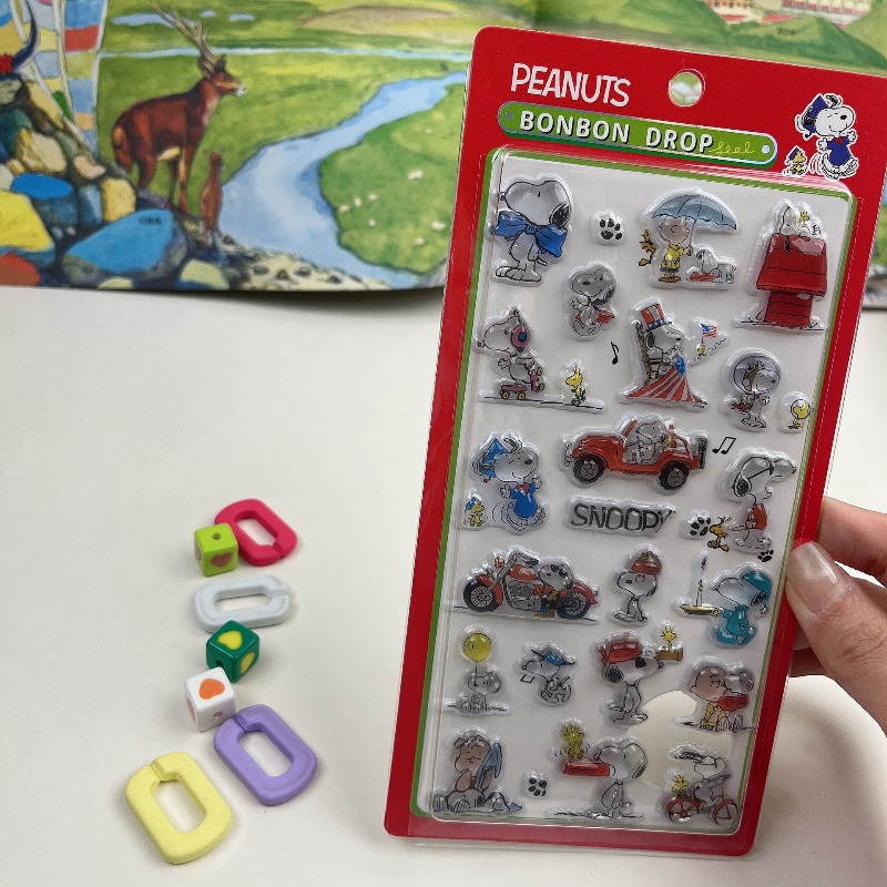 8Pcs Cute Snoopy Cartoon 3D Re - Office Supply Cart review and price