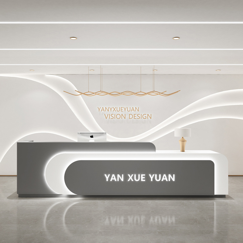 Simple Medical Reception Desk  - Office Furniture Company review and price