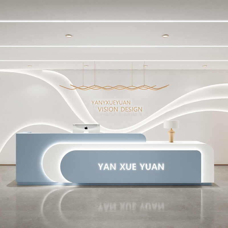 Simple Medical Reception Desk  - Office Furniture Company review and price