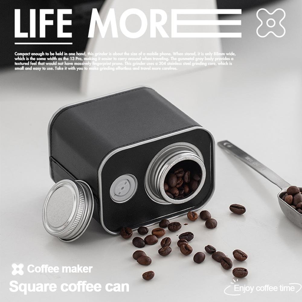 Coffee Bean Airtight Cans Outd - Locker Storage Metal review and price