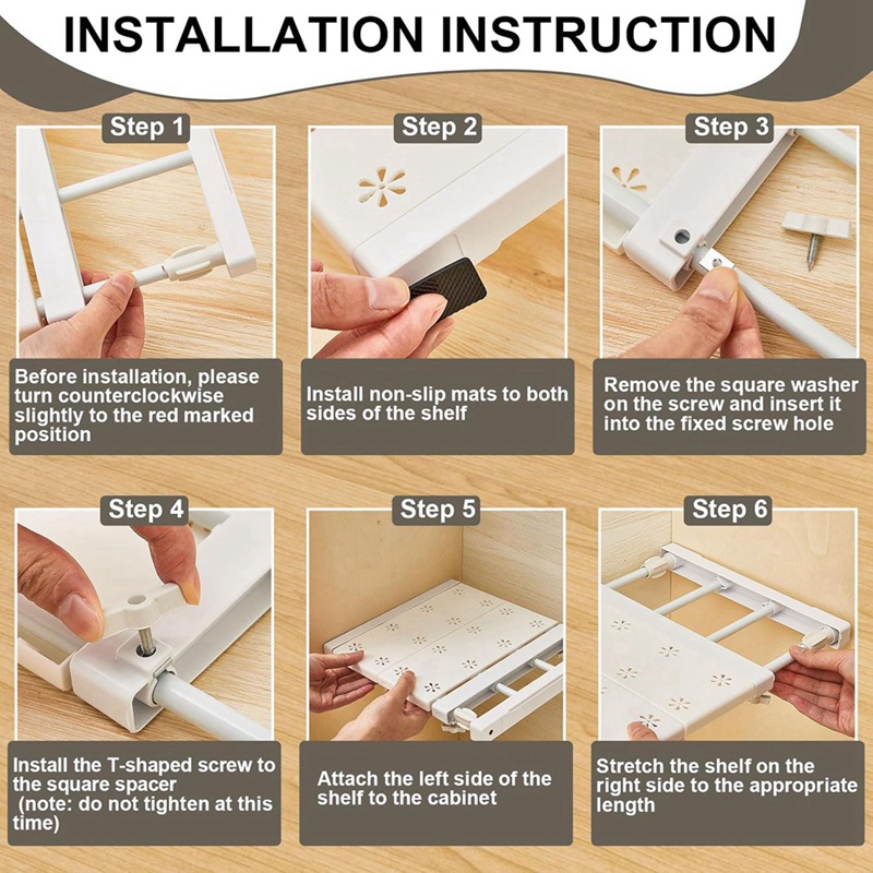 4 Pcs Closet Tension Shelf Rod - Locker Storage Metal review and price