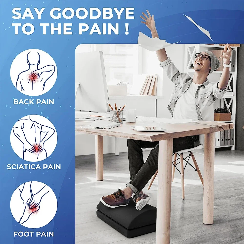 Under Desk Foot Rest Adjustabl - Office Furniture Heaven review and price